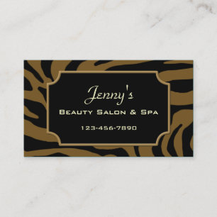 Salon en Spa Visitekaartje