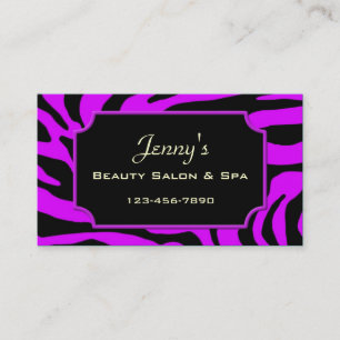 Salon en Spa Visitekaartje