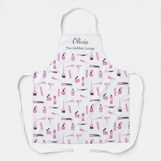 Salon Essentials Aangepast Schort (Voorkant)