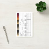 Salon Haarkleur Cliënt Registratiekaart Post-it® Notes (Kantoor)