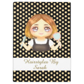 Salon Haarstylist Klembord (Achterkant)