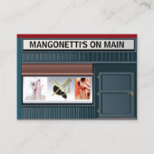 Salon Hair and Nails Visitekaartje (Voorkant)