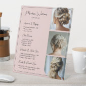 Salon Hair Stylist Services prijslijst Reclamebord Met Voetstuk (Insitu)