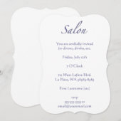 Salon Kaart (Voorkant / Achterkant)