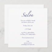 Salon Kaart (Voorkant / Achterkant)