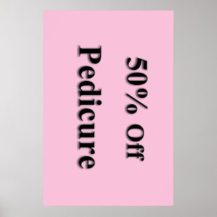 Salon Kapperszaak Posters 50% Off Voetverzorging R