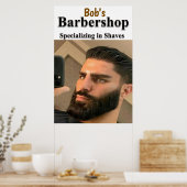 Salon Kapperszaak Posters Gespecialiseerd in Schee (Keuken)