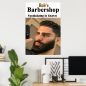 Salon Kapperszaak Posters Gespecialiseerd in Schee (Thuiskantoor)