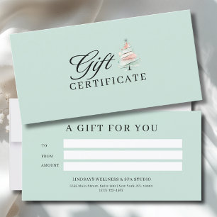 SALON KERSTBOOM BEDRIJFS CERTIFICAAT