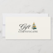 SALON KERSTBOOM ZAKENCERTIFICAAT (Voorkant)