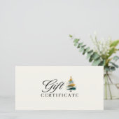 SALON KERSTBOOM ZAKENCERTIFICAAT (Staand voorkant)