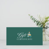 SALON KERSTBOOM ZAKENCERTIFICAAT (Staand voorkant)