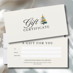 SALON KERSTBOOM ZAKENCERTIFICAAT