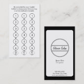 Salon Loyalty Visitekaartje (Voorkant / Achterkant)