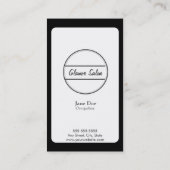 Salon Loyalty Visitekaartje (Achterkant)