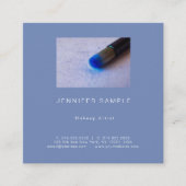 Salon Make-up Elegant Professioneel Plein Luxe Vierkante Visitekaartje (Voorkant)