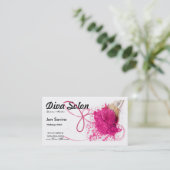 Salon/Makeup Artist Visitekaartje (Staand voorkant)