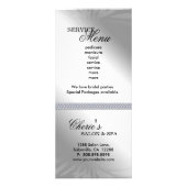 Salon Marketing Kaarten Juwelry Crown Sparkle Pink Reclamekaart (Achterkant)