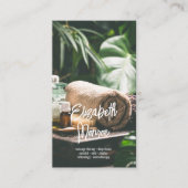 Salon Massage Therapy Script Visitekaartje (Voorkant)