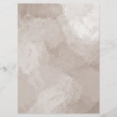 Salon Metallic Pearl Elegante Prijs Kaart (Achterkant)