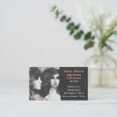 Salon / Mode / Boutique Visitekaartjes (Staand voorkant)
