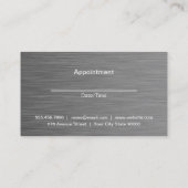 Salon Modern Luxe Afsprakenkaartje (Achterkant)