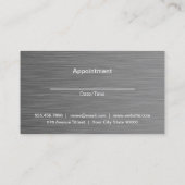 Salon Modern Luxe Afsprakenkaartje (Achterkant)