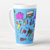 Salon-mok Latte Mok (Linkerhoek)