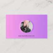 Salon nageltechnicus visitekaartje (Achterkant)