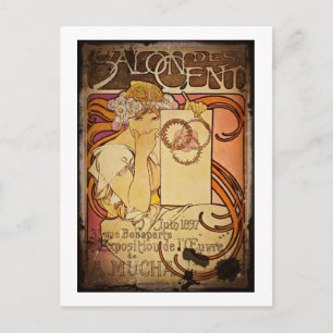 Salon of 100 a Woman Briefkaart