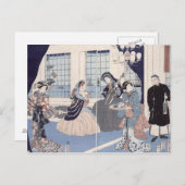 Salon of a house of foreign merchants at briefkaart (Voorkant / Achterkant)