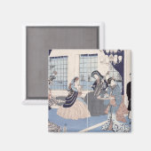 Salon of a house of foreign merchants at magneet (Voorkant / Achterkant)