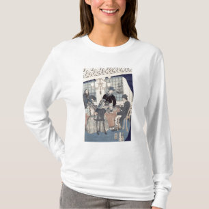 Salon of a house of foreign merchants at t-shirt