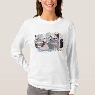 Salon of a house of foreign merchants at t-shirt