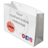  salon of spa groot cadeauzakje (Achterkant Gekanteld)