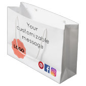  salon of spa groot cadeauzakje (Voorkant Gekanteld)