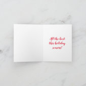 Salon of spa kerst- of feestkaart feestdagen kaart (Binnen)