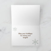 Salon of spa Kerstmis/feestdag Feestdagen Kaart (Binnen)