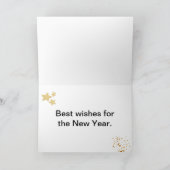 Salon of spa Kerstmis/Vakantiedagen Feestdagen Kaart (Binnen)