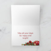 Salon of spa Kerstmis/Vakantiedagen Feestdagen Kaart (Binnen)