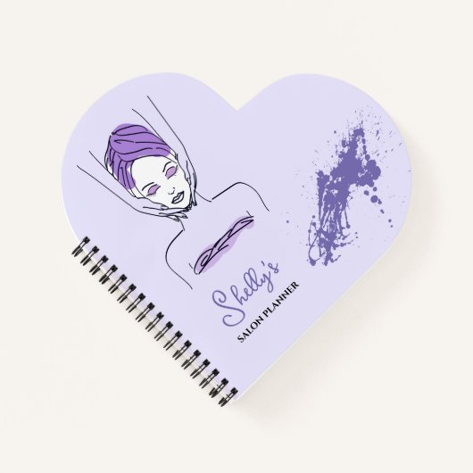 Salon Planner Spiral Notitieboek (Voorkant)
