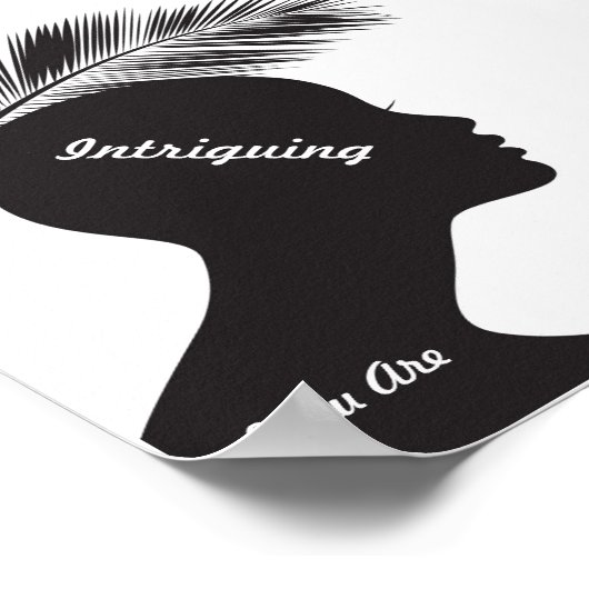 Salon Poster Priming Words Hypnotic Hair Dresser (Hoek)