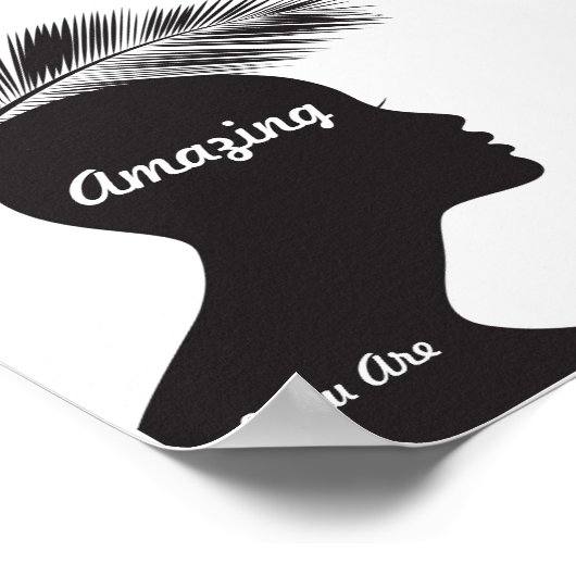 Salon Poster Priming Words Hypnotic Hair Dresser (Hoek)