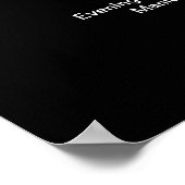 Salon Prijslijst Poster (Hoek)