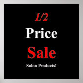 Salon Product Poster Matte (Voorkant)