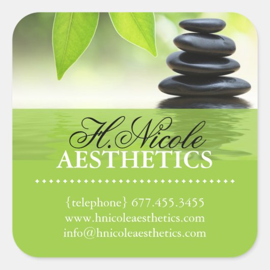 Salon Product Stickers (Voorkant)