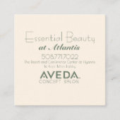 Salon QR Code Visitekaartje (Voorkant)