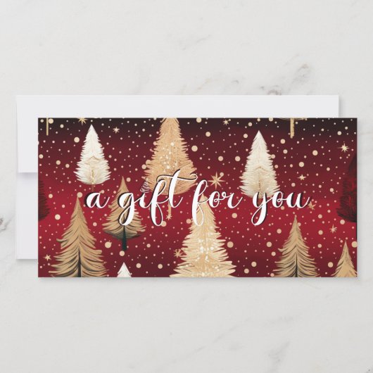 SALON RED CHRISTMAS TREE BUSINESS CERTIFICAAT (Voorkant)