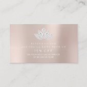 Salon Reference Kaart Blush Powder Pin Diamond Lot (Voorkant)