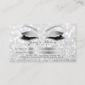 Salon Reference Kaart Glitter Silver Grey Lashes1 (Achterkant)